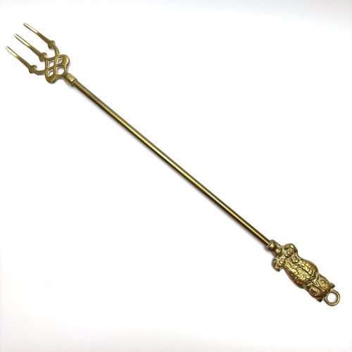 Vintage brass fireplace - vintage,