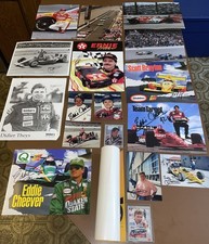 19 IndyCar Nascar Items Signed