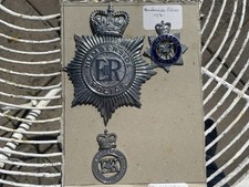 Humberside Constabulary Helmet Plate, Cap Badges British Police