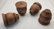 Rustic Oak Turned Bun Wood