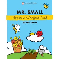 Thompson & Morgan Mr Men- Little Miss- Nasturtium Whirlybird Mix Seed Garden