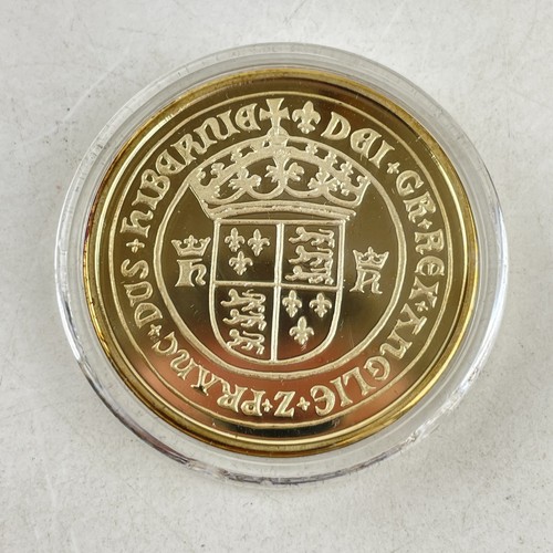 Proof sterling silver gilt - proof,