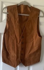 Men's C&A suede leather tan