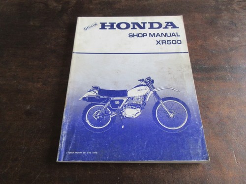 Honda xr500 1979 - honda,