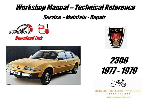 Rover 2300 service - rover,