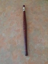 Decorative Indian Style chapati Wooden Rolling Pin . Uk Postage Only 