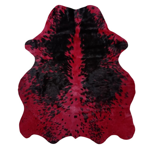Real cowhide rug - cowhide,