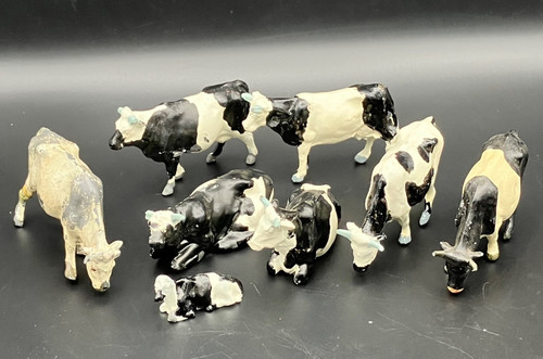 Britains farm series cow - 8x,