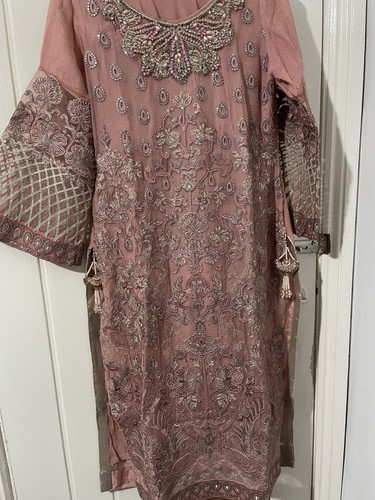 Fancy embroidery asian dress - fancy,