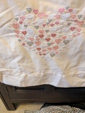 Pair of next 3 heart curtains