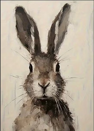 Easter hare long ear rabbit - long,