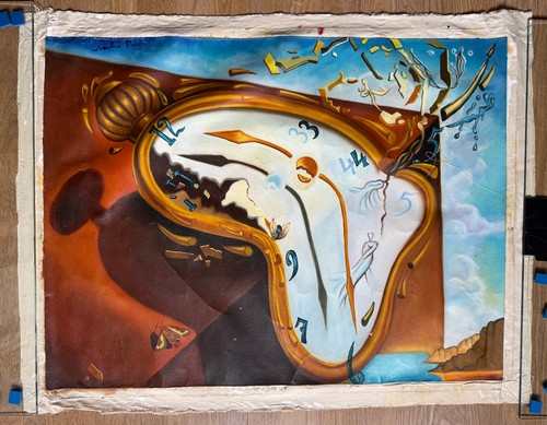 Salvador dali the melting - the,
