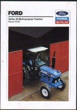 FORD "Model 5030" Series 30 Multi-purpose Tractor Brochure Leaflet
