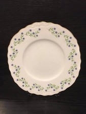 Floral Cake Plate Vintage Royal Vale Bone China Approx 9ins Diameter..