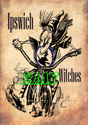 Ipswich witches speedway retro - witches,