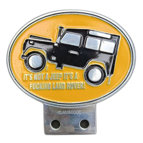 Vintage land rover - rover, badge