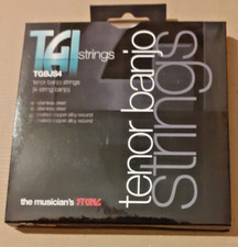 4 SETS OF TGI TGBJS4 Tenor Banjo Strings - 4-String