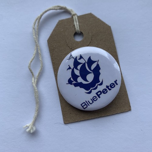 Blue peter pin - blue,
