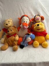 Disney Winnie the pooh bundle of soft toys with Tigger and eeyore
