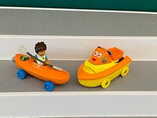 Learning Curve Go Diego Go Diecast Canoe Kayak and Jetski Backpack 2007