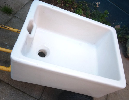 Reclaimed belfast sink basin - reclaimed,