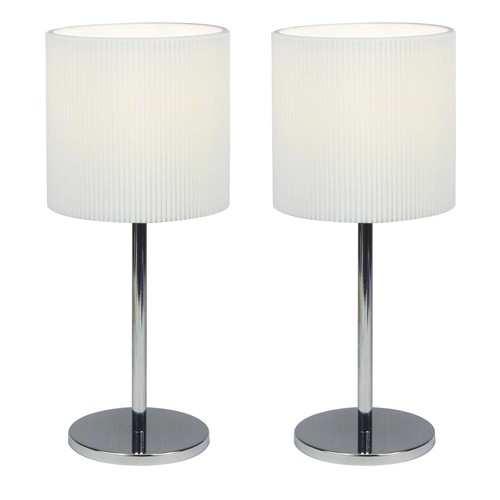 Set modern chrome 35cm - of,