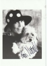 .ALFRED HITCHCOCK *Vertigo KIM NOVAK @92 INK  Signed 3x4 pic *Moll Flanders