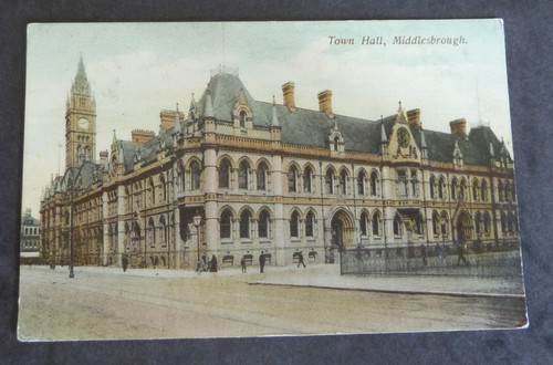 Town hall middlesbrough - town,