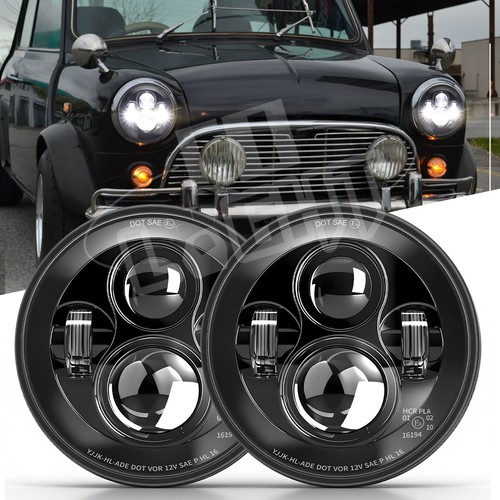 Pair inch led headlights - inch,