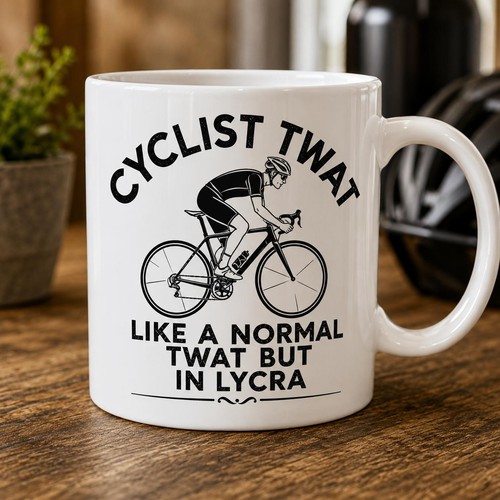Cyclist twat funny - cyclist,