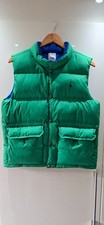 Polo Ralph Lauren Green/Blue Reversible Quilted Gilet Body Warmer S/M