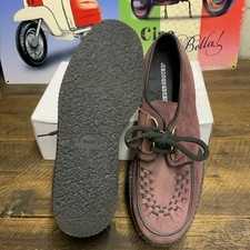 UNDERGROUND WULFRUN SIZE UK 7 SUEDE BROTHEL CREEPERS Psychobilly Punk Rock SHOE