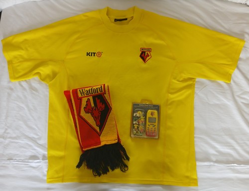 Watford football shirt xl - football,