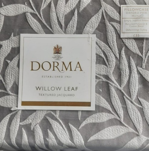 Dorma willow leaf pillowcases - dorma,