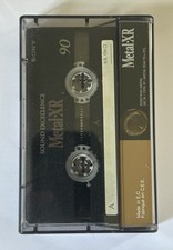 SONY METAL-XR 90 Metal Cassette Tape Type IV Used Once - tabs intact + labels
