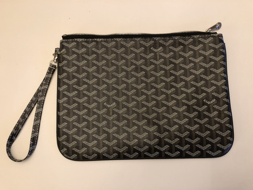 Black clutch bag - bag, with