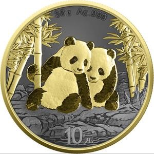 Chinese panda golden ring - panda,