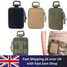 Military Small Wallet Tactical Molle EDC Pouch Range Bag Medical Organizer Pouch