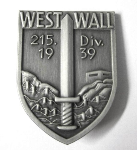 German cap badge 215th - german,