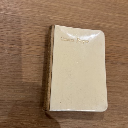 Miniature common prayer book - common,