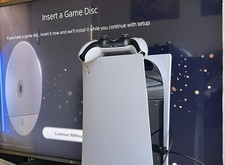 Sony PlayStation 5 825 GB Disc White Console,  Controller & All Cables. Unboxed