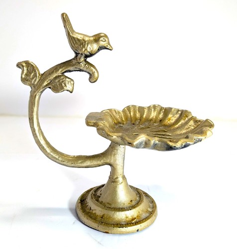 Vintage cast iron bird - cast,