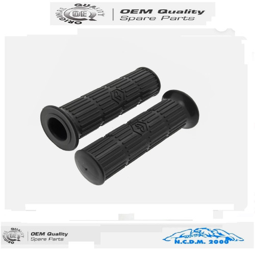Grip pair black - grip, piaggio
