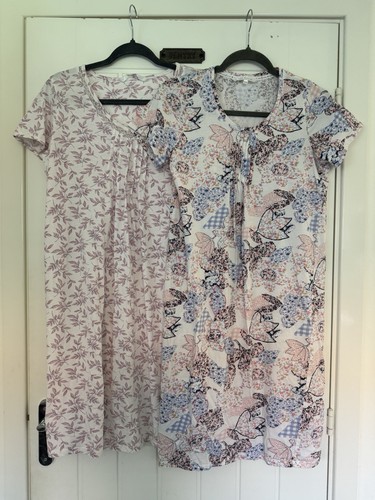 Floral cotton nighties - floral,