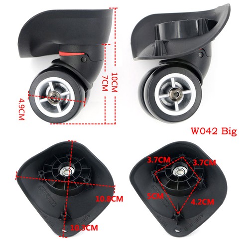 Suitcase luggage swivel wheels - swivel,