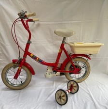 Vintage 1980s Raleigh Roller Children’s Bike – With Stabilisers & Stowaway Box