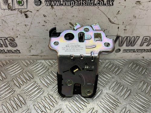 Audi saloon boot - boot, lock