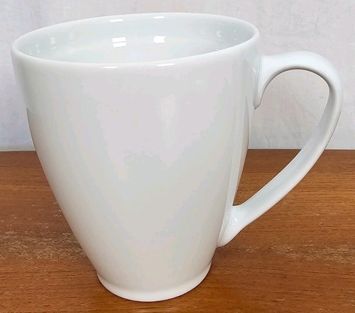Denby mug white - white, coupe