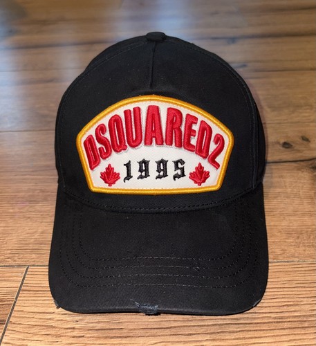 Dsquared2 black baseball cap - baseball,