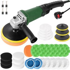 Electric Car Polisher Sander Buffer Polishing Machine Kit 1800W Variable 7 Speed